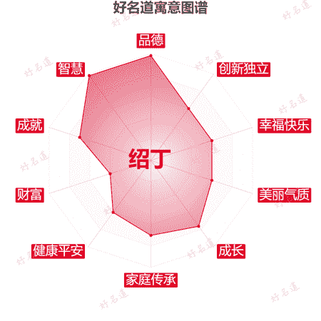 名字绍丁的寓意图谱