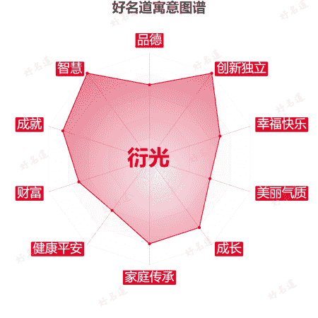 名字衍光的寓意图谱