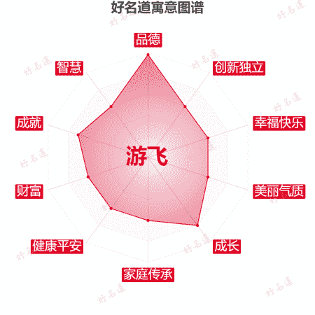 名字游飞的寓意图谱