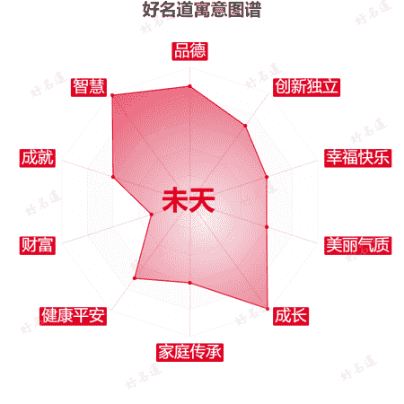 名字未天的寓意图谱