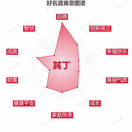 名字其丁的寓意图谱