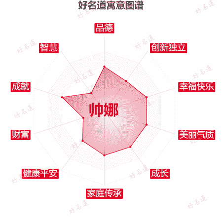 名字帅娜的寓意图谱