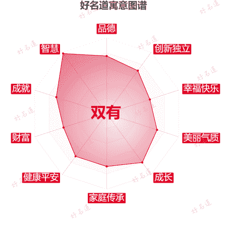 名字双有的寓意图谱