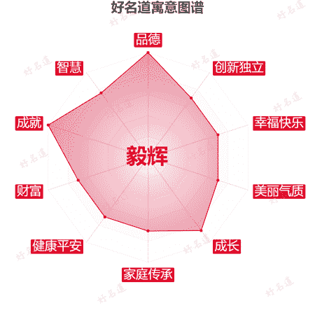 名字毅辉的寓意图谱
