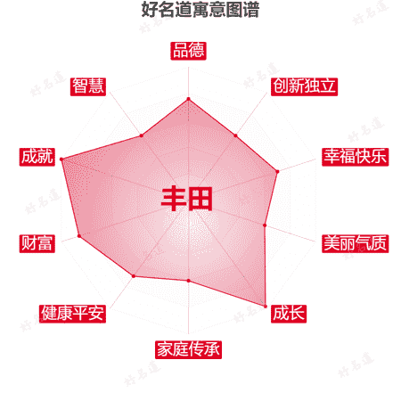 名字丰田的寓意图谱