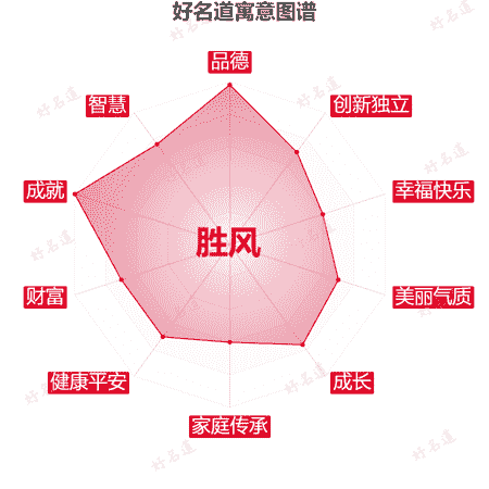 名字胜风的寓意图谱