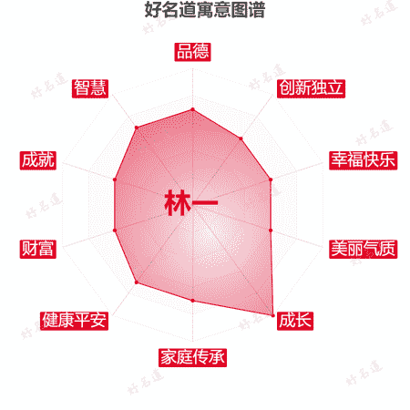 名字林一的寓意图谱