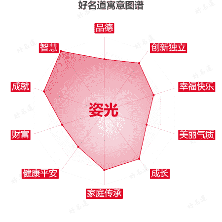 名字姿光的寓意图谱