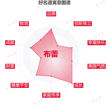 名字布蕾的寓意图谱
