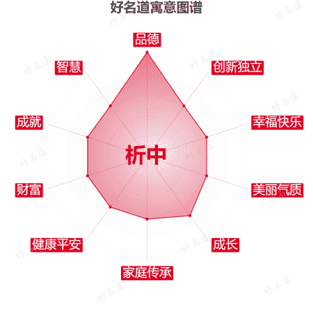 名字析中的寓意图谱