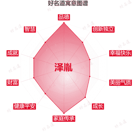 名字泽胤的寓意图谱
